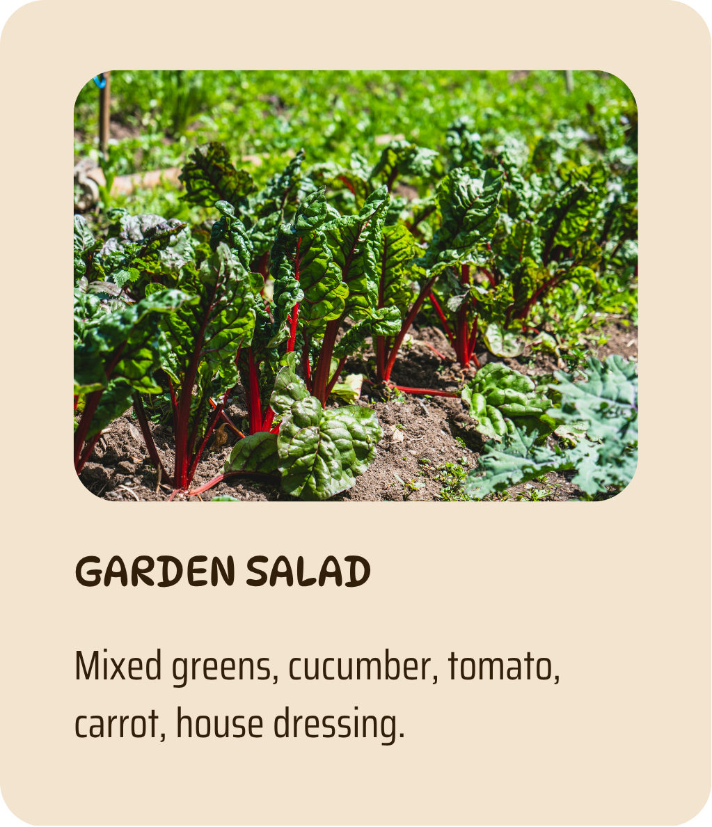 Serene Salads - Menu Item