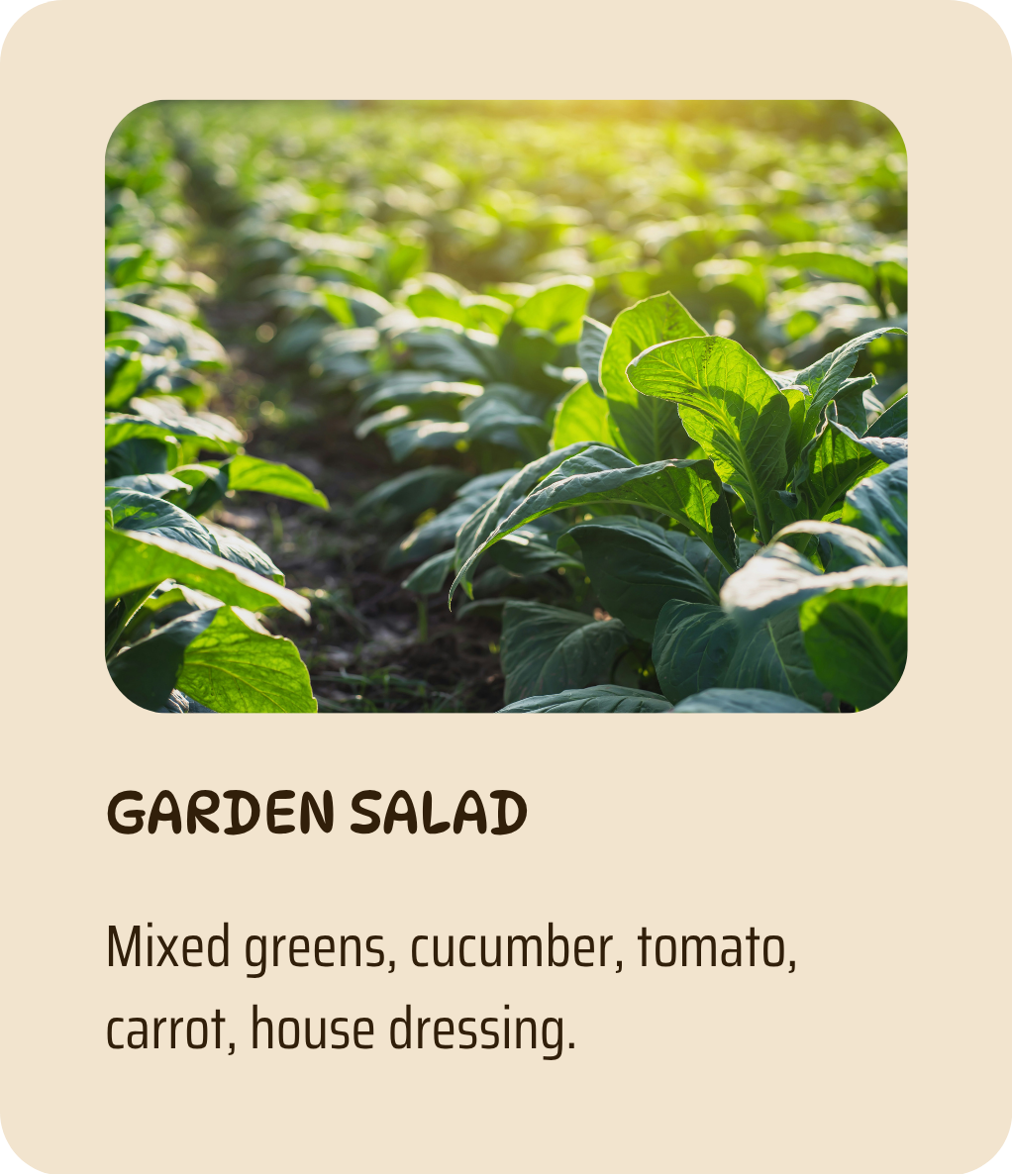 Serene Salads - Menu Item