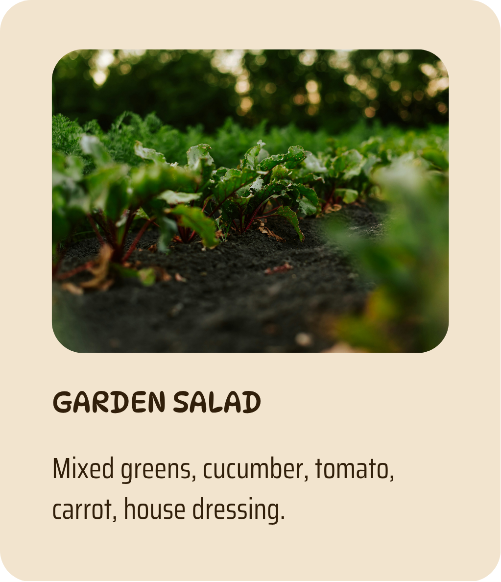 Serene Salads - Menu Item